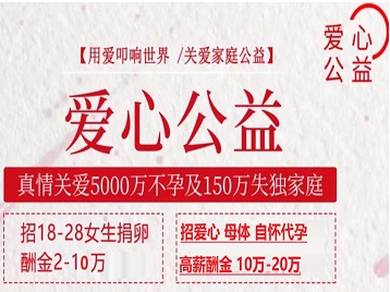 钦州捐卵助孕生子 爱心志愿者招募